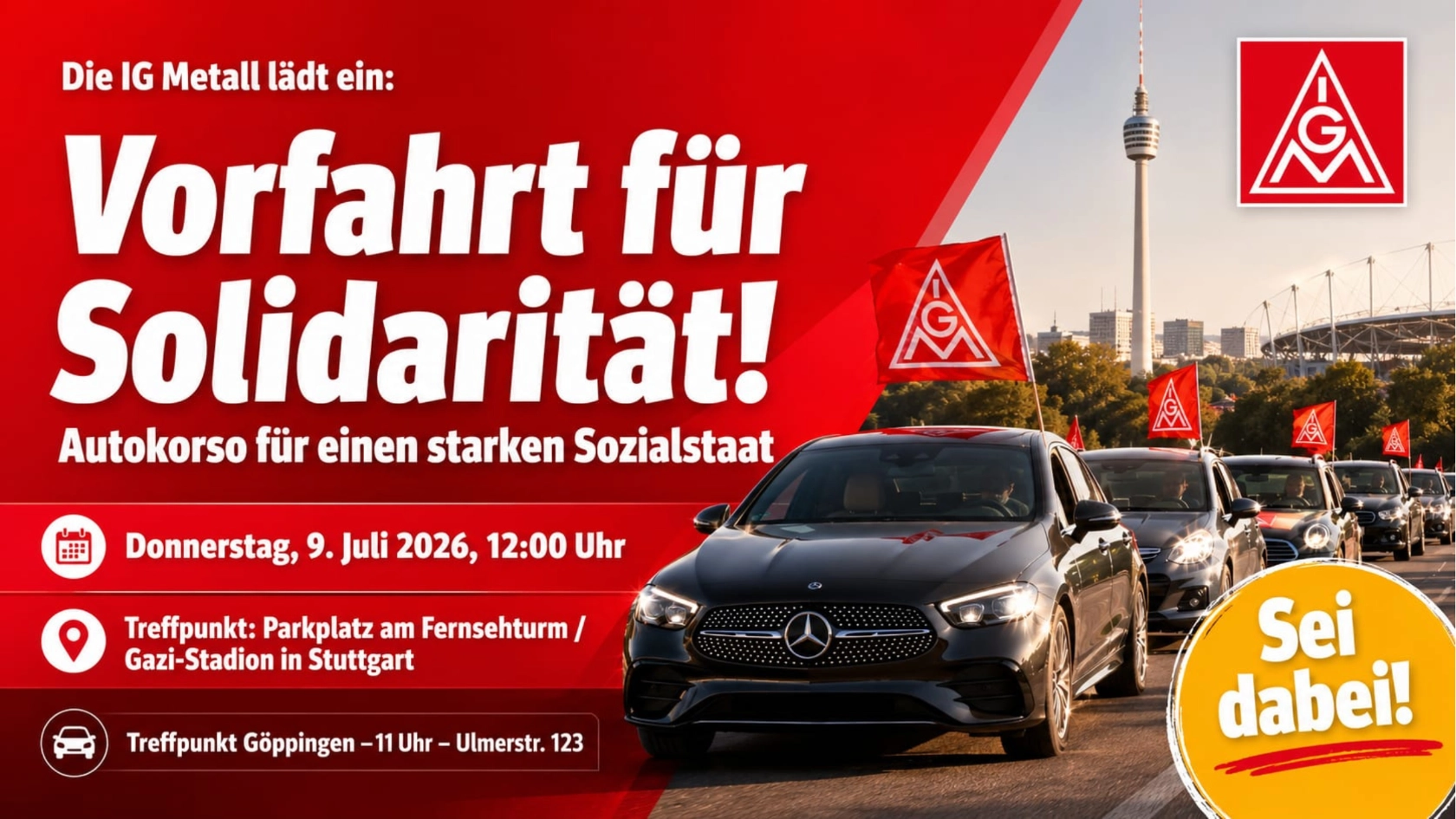 Vorfahrt für Solidarität