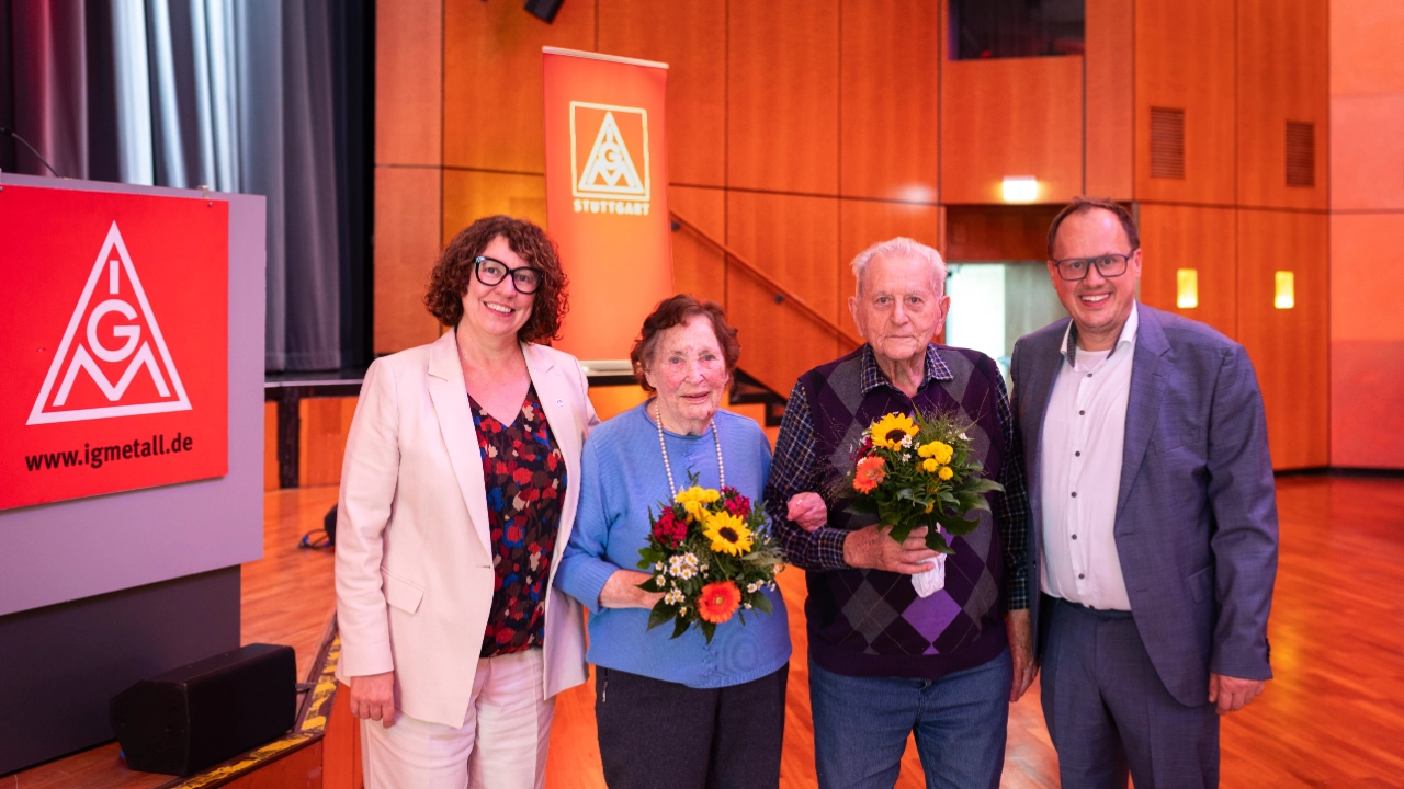Jubilarfeier 2025 der IG Metall Stuttgart
