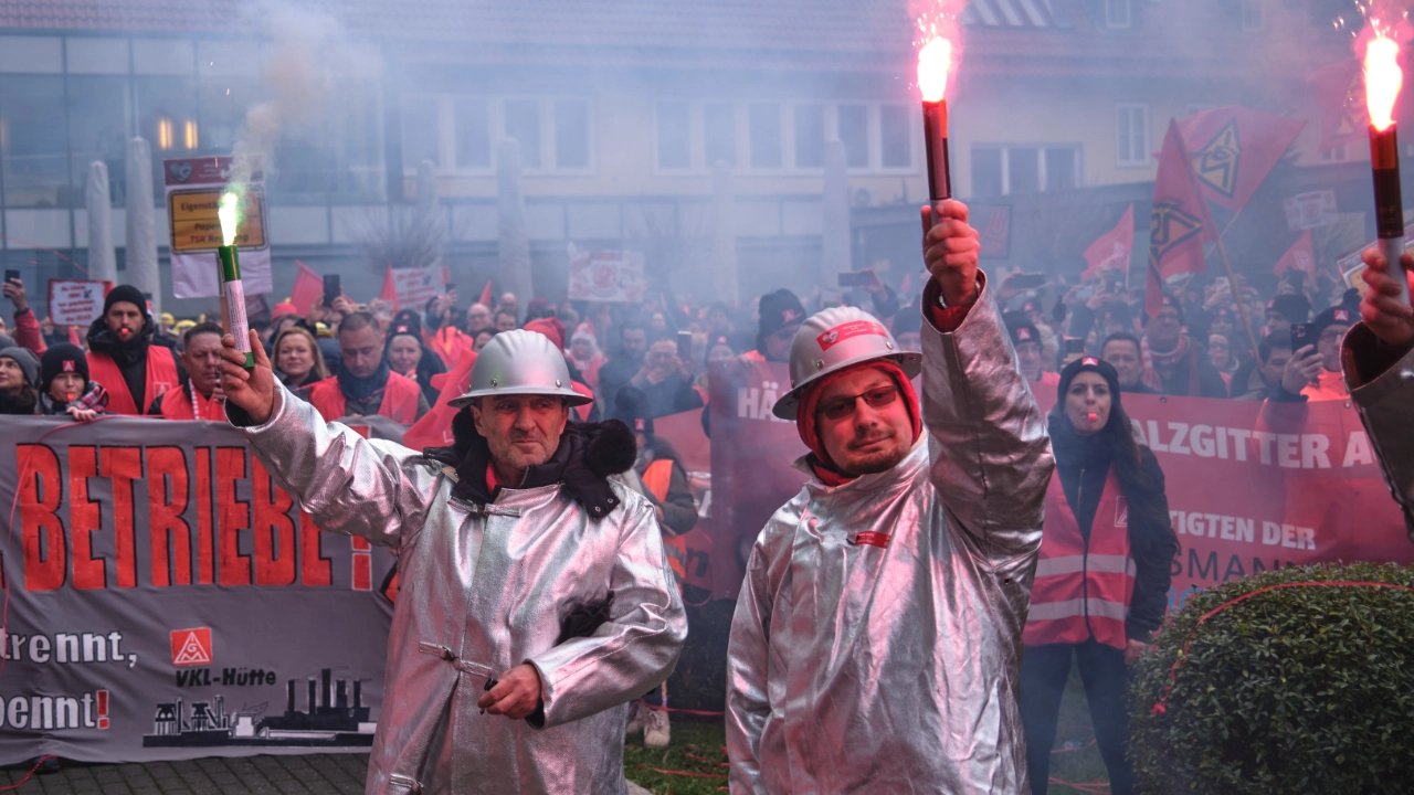 Aktion gegen Übernahme der Salzgitter AG