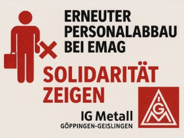 IG Metall kritisiert fehlende Zusammenarbeit und ruft zur Solidarität auf