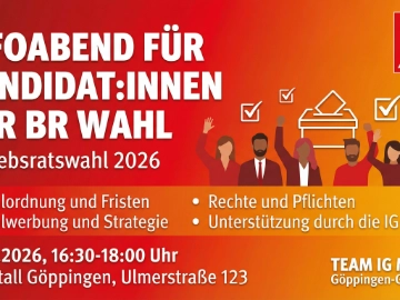 Betriebsratswahl 2026: Infoabend für Kandidat:innen – Jetzt informieren und kandidieren!