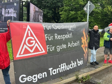 IG Metall kündigt Widerstand an