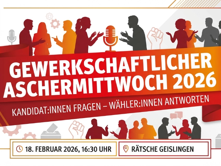 Gewerkschaftlicher Aschermittwoch