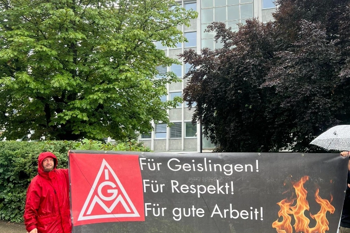 Tarifflucht WMF Banner vor WMF