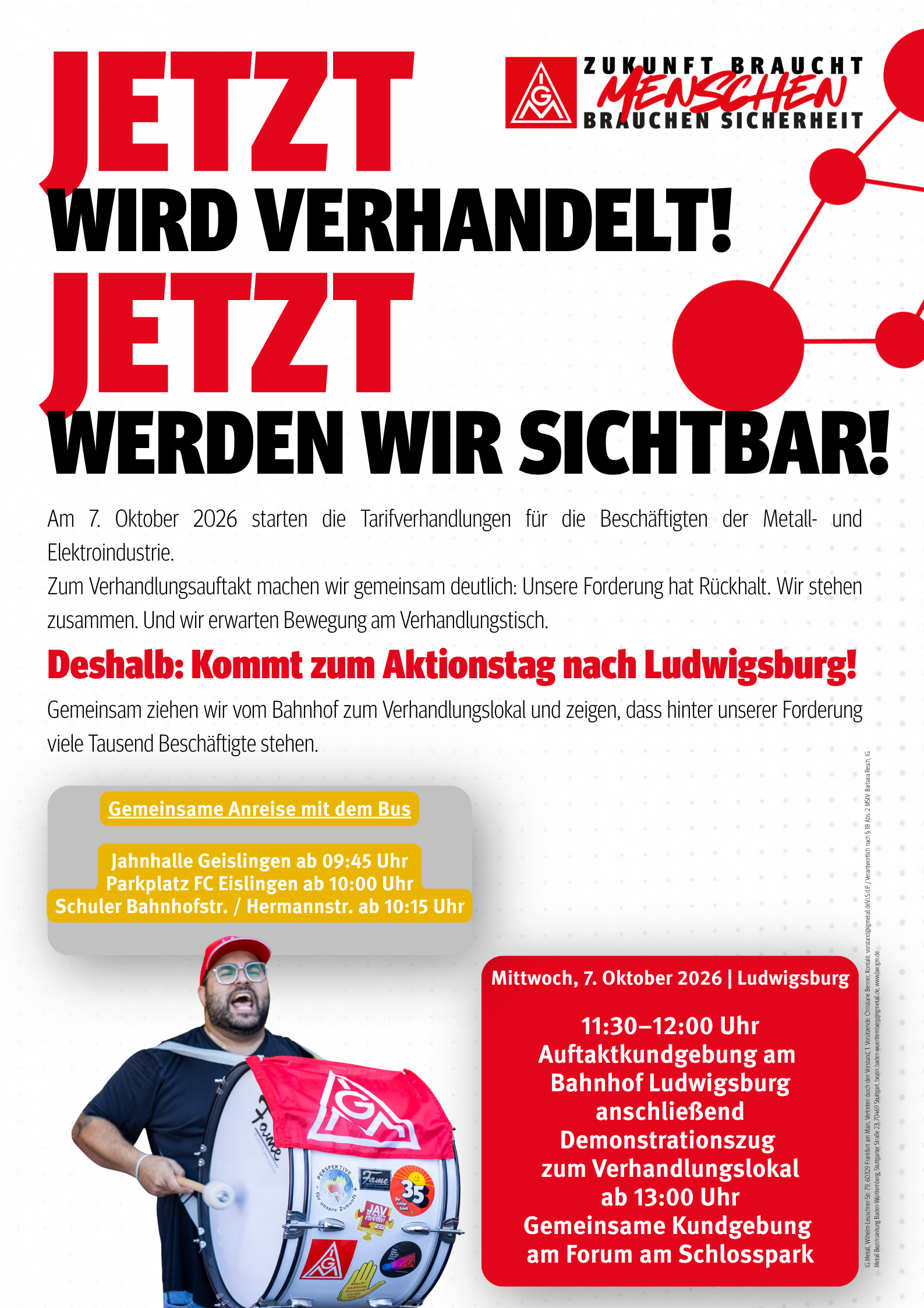 Aufruf verhandlungsbegleitende Aktion